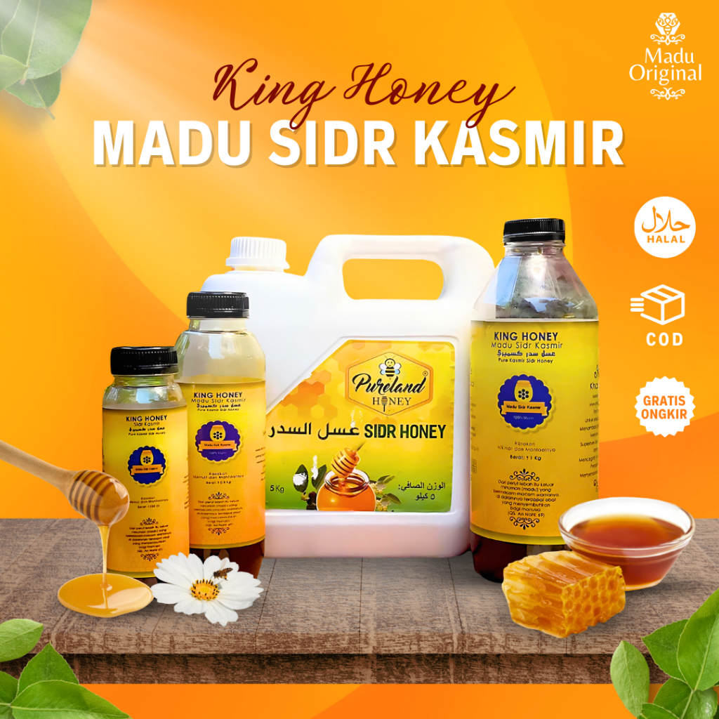 

Madu Sidr Kasmir Madu Murni Madu Asli King Honey Madu Sidr Kasmir