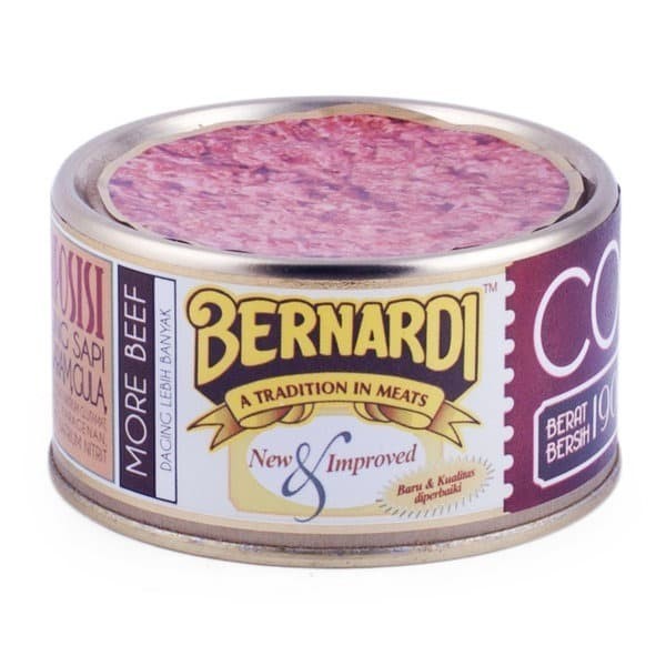 

Bernardi corned beef kaleng 190gr / kornet sapi 190g /corned halal