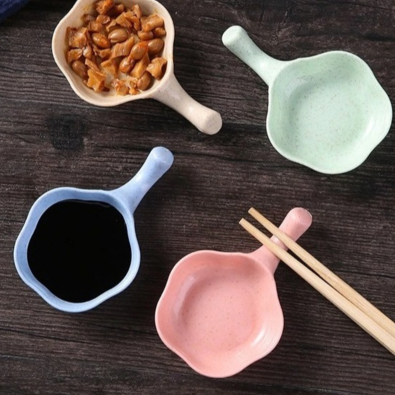 Tempat Saus Wadah Sambel BPA Tempat Kecap Mayonise Wadah Sumpit Plastik Jerami