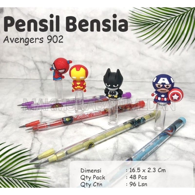 

(1Pcs) Pensil Bensia Fancy Karakter / Pensil Sambung Susun / Pensil Cabut