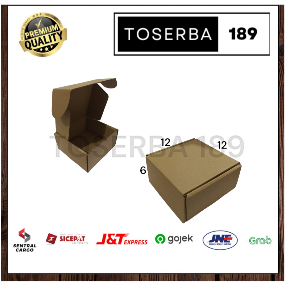 

kardus pacing diecut/box pizza uk 12x12x6 cm earlock