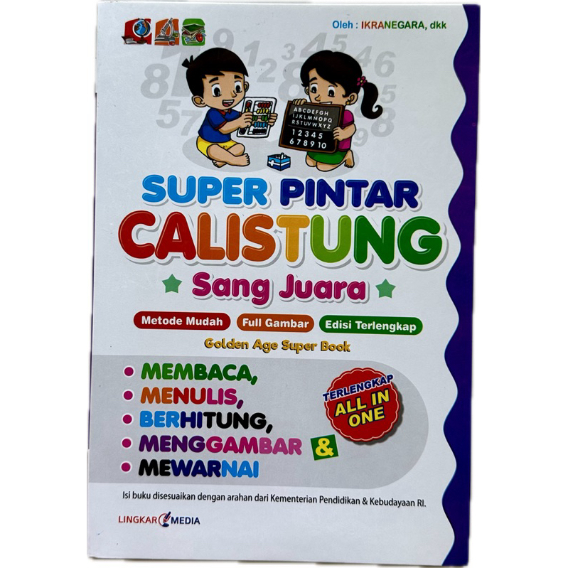 Buku SuperCalistung Edisi Terlengkap Lingkar Media