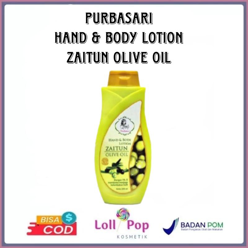 PURBASARI HAND & BODY LOTION ZAITUN
