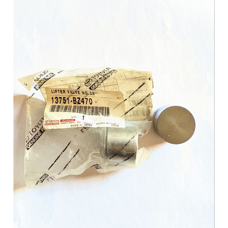 Lifter Valve Tappet Mangkok Koin Klep Ukuran No 38