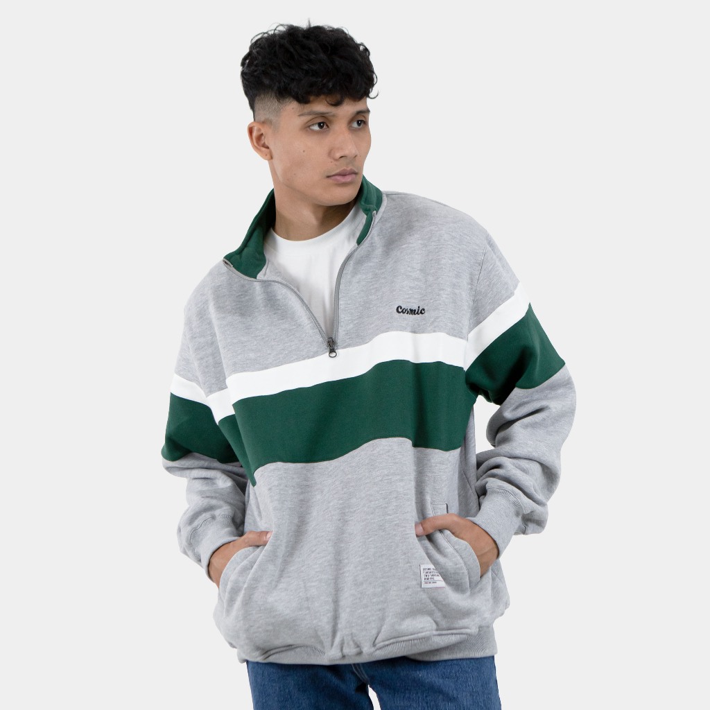 Cosmic Sweater Half Zip SALFORD MISTY