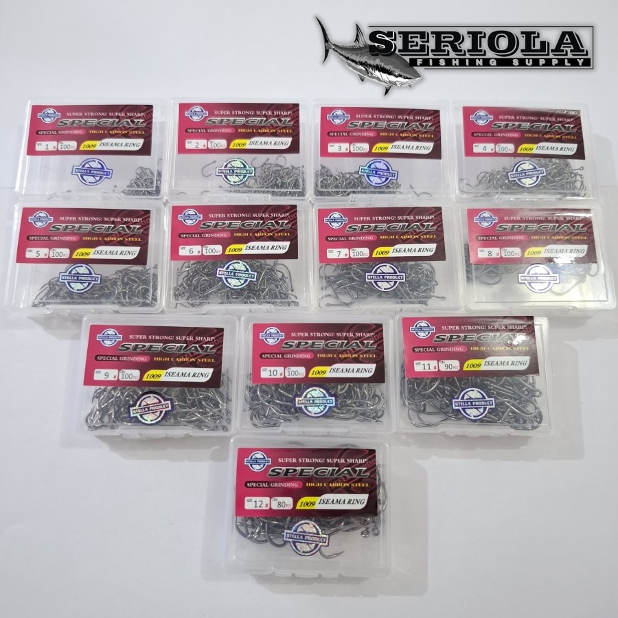 HOOK MATA KAIL STELLA SPECIAL ISEAMA RING 1009 SIZE LAINNYA
