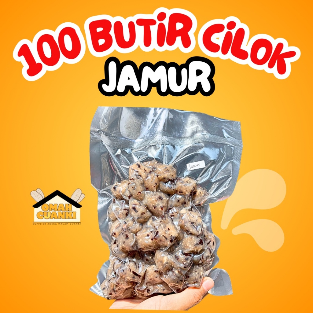 

100 Butir Cilok Jamur By Omah Cuanki