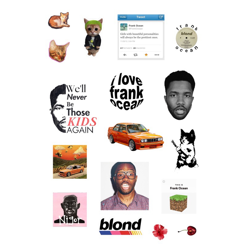 

Sticker Frank Ocean A6