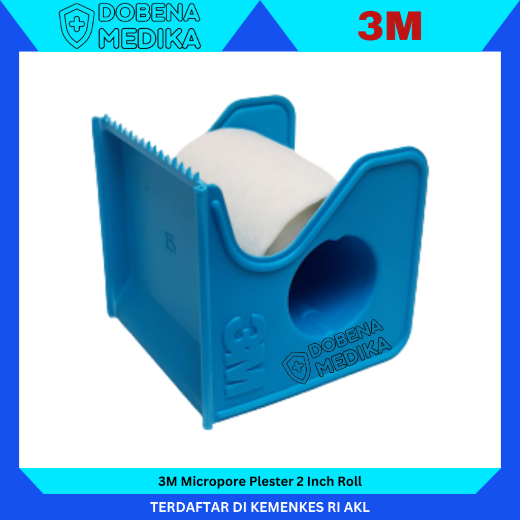 3M Micropore Plester Roll Putih 2 inch