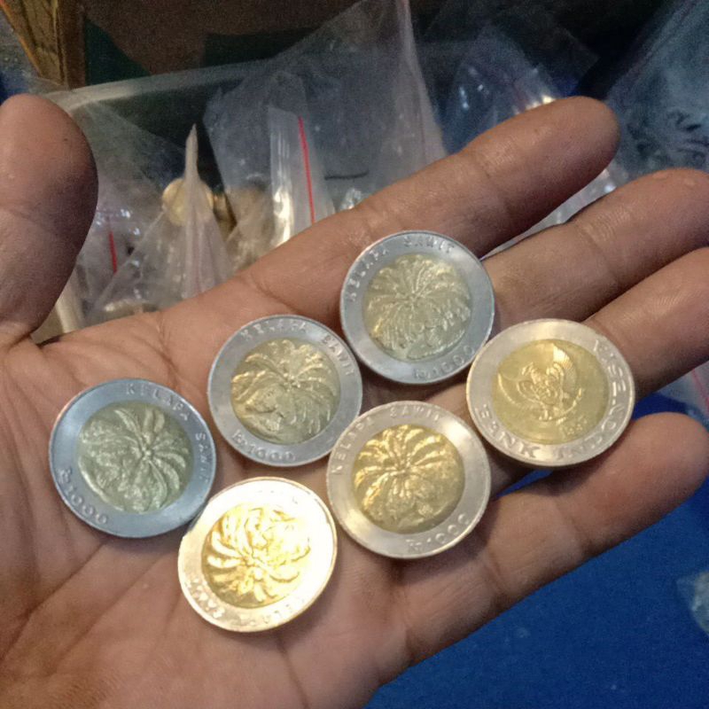 1000 kelapa sawit tahun 1997 bersih (tahun langka)