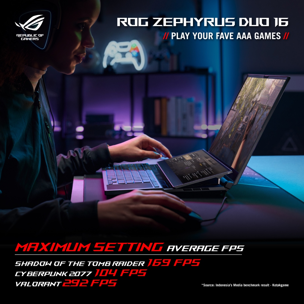 ASUS ROG Zephyrus Duo 16 GX650PZ-R948M6T-O