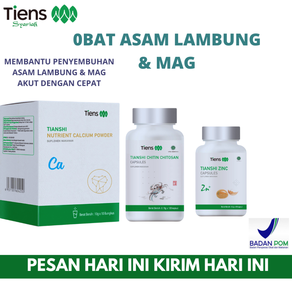 Paket Asam Lambung Mag Herbal Tiens