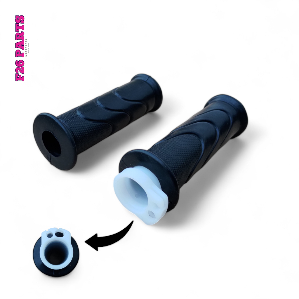 Handgrip Set Selongsong Gas Beat Fi Esp Vario 110 Fi Vario 125 150 LED Karet Gas + Pipa Gas 2 Lubang