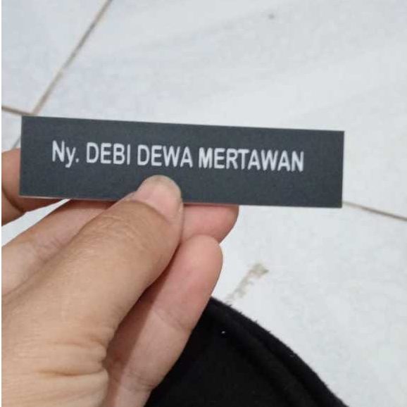 

NAME TAG GRAVIR DOFF MURAH ,NAME TAG PERSIT TNI,PNS,ASN,KASAT