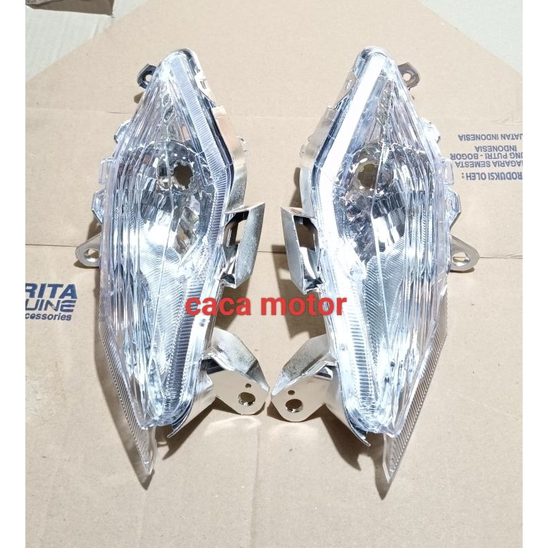 LAMPU SEN DEPAN BEAT NEW LED / DELUXE 2020 - 2023 ( NARITA )