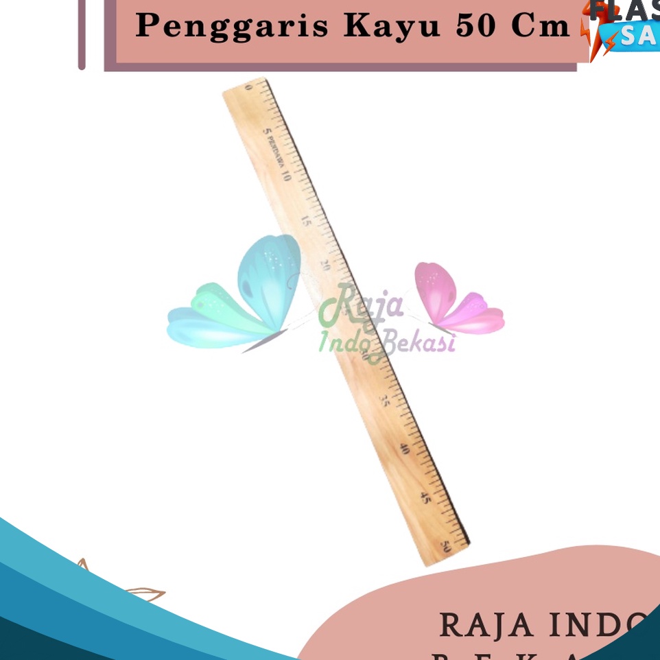 PROMO TERGILA Penggaris Kayu 5 Cm Kualitas Bagus Jidar Panjang 5 M Penggaris Mistar Kayu  Bukan 1 Me