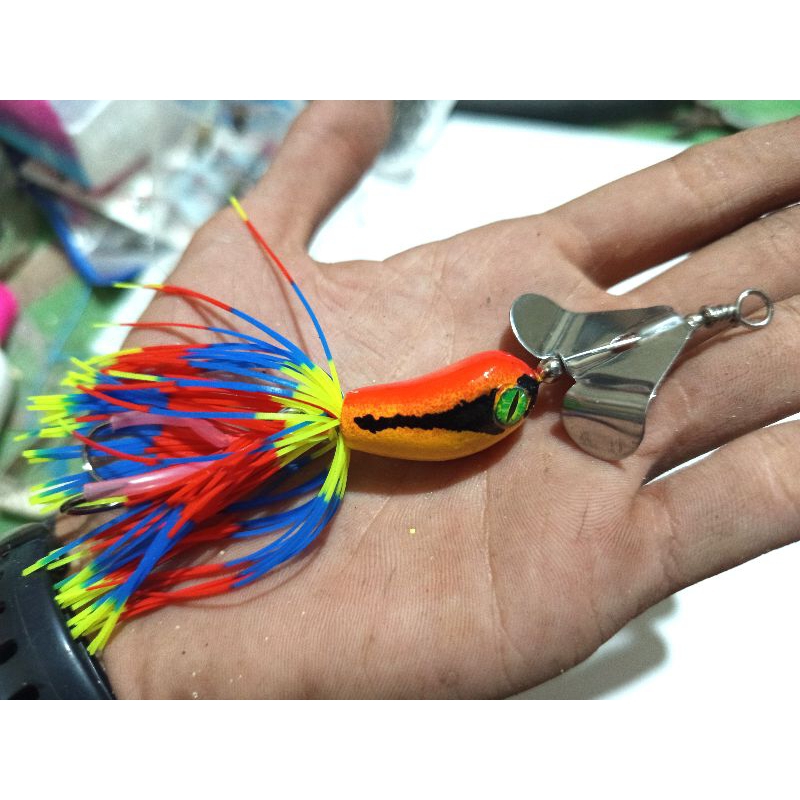 slater mini umpan casting ikan gabus