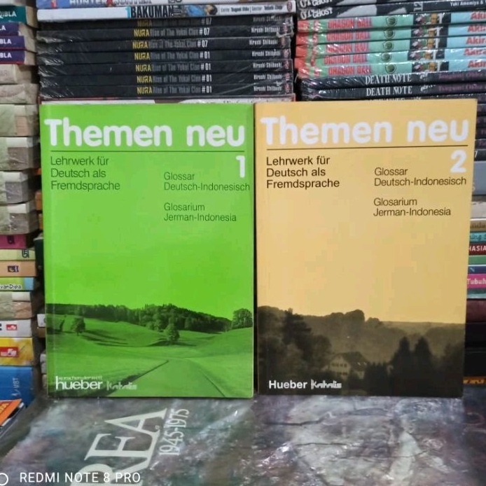 Buku Original Themen neu Hueber Jilid 1 & 2 Bendisi