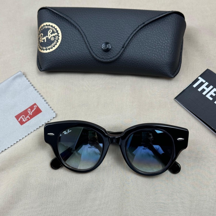 Kacamata Rayban Roundabout Tortoise Size 47 Second Original