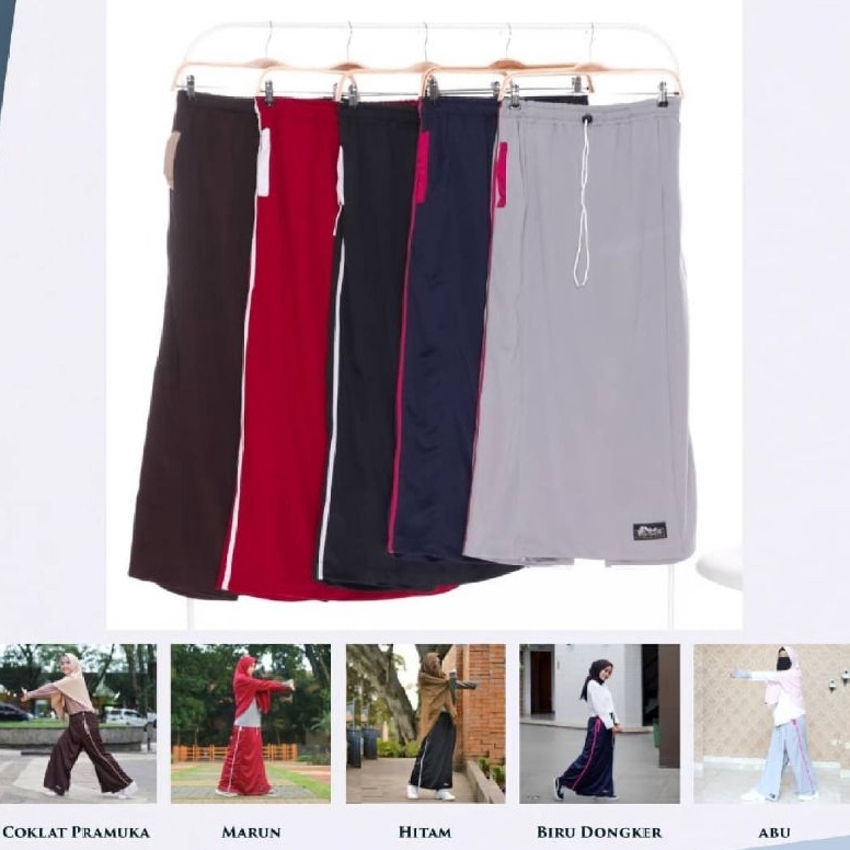 Muraaaahh Rickyrieez Rok Celana Dewasa lotto training  hitam  Cokelat  Merah  Dongker  Putih