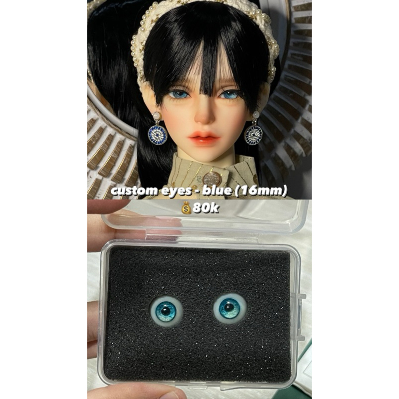 custom resin eyes 16mm mata boneka bjd ball jointed dolls eyes