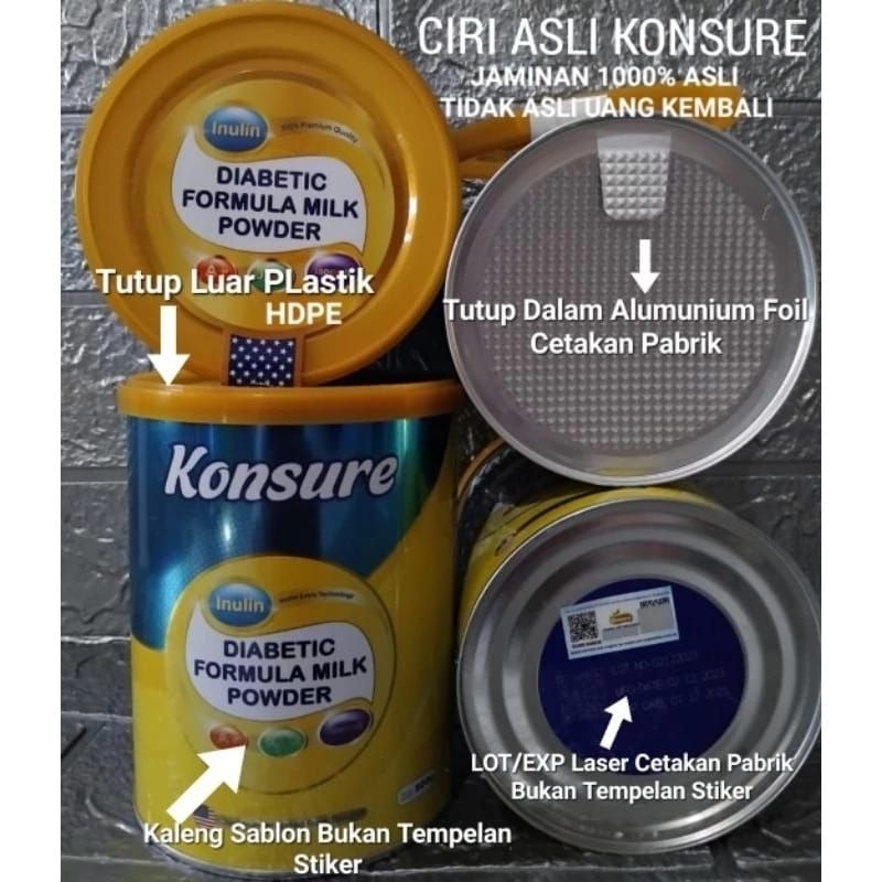 

susu konsure original susu pembasmi diabetes asli usa