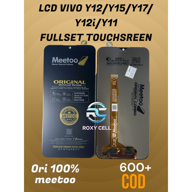 LCD VIVO Y12/Y15/Y17/Y12I/Y11 FULLSET TS ORIGINAL UNIVERSAL
