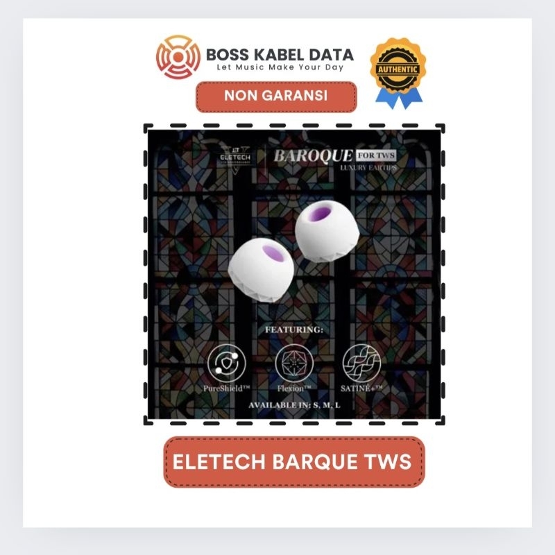 Eletech Baroque Eartips Premium For TWS