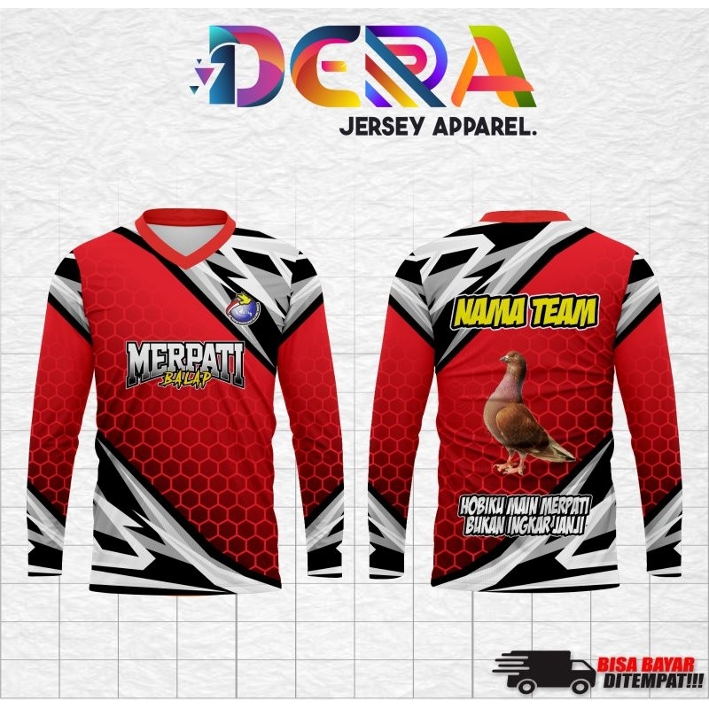 JERSEY MERPATI COSTUM DESAIN