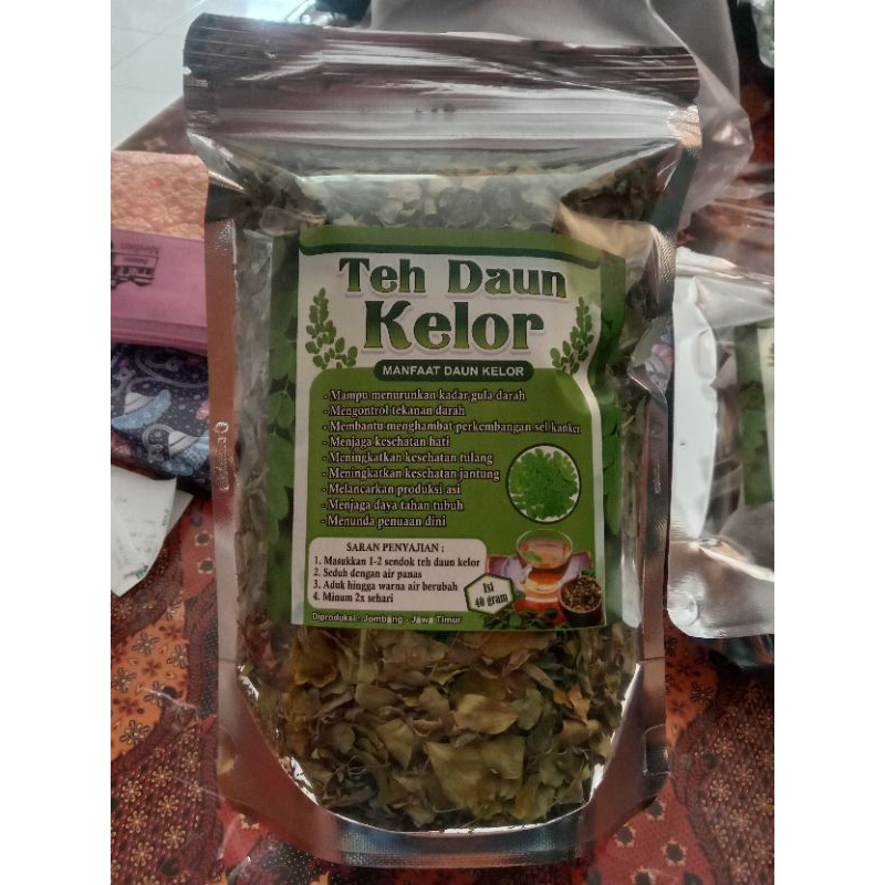 

[40 gram] teh daun kelor