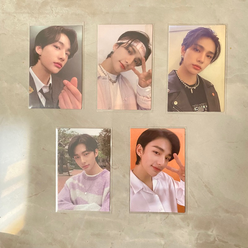 PHOTOCARD HYUNJIN STRAYKIDS GO LIVE SET (no golim)