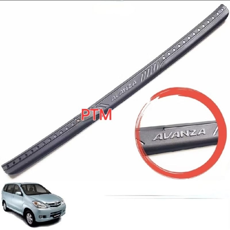 Sillplate bumper belakang Avanza lama 2004 - 2011.