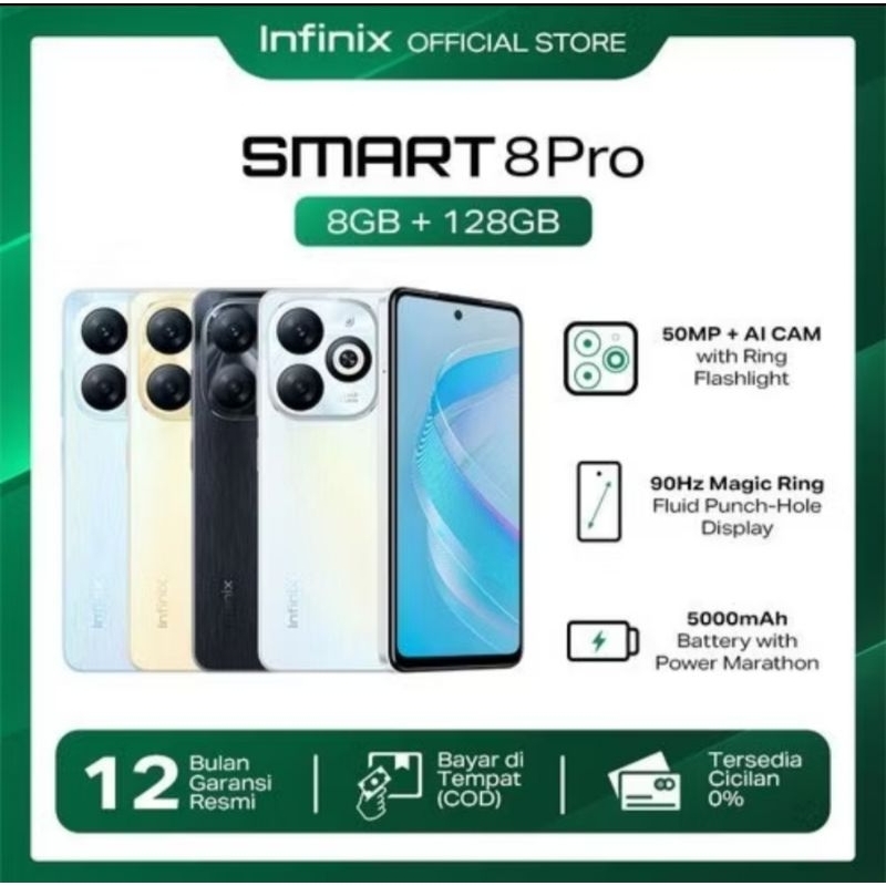 Infinix Smart 8 Pro 8/128GB