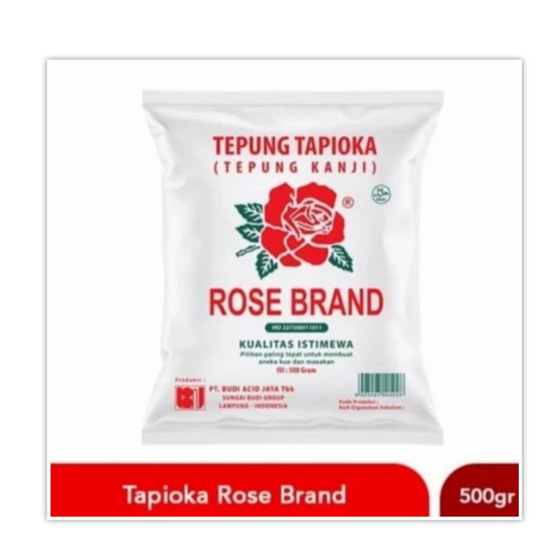 

Rose Brand Rosebrand Tepung Tapioka Kanji 500 gr