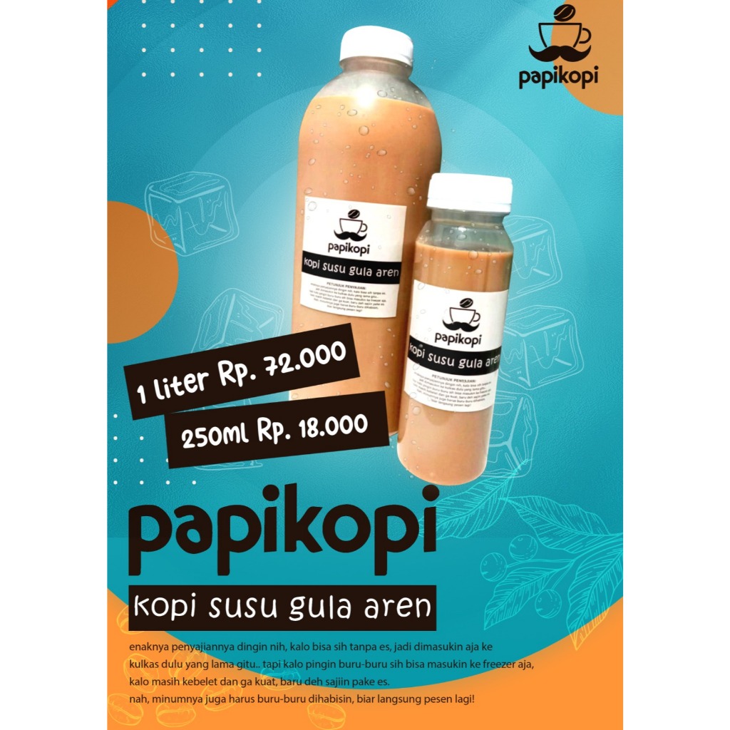 

Kopi Susu Gula Aren 250ml