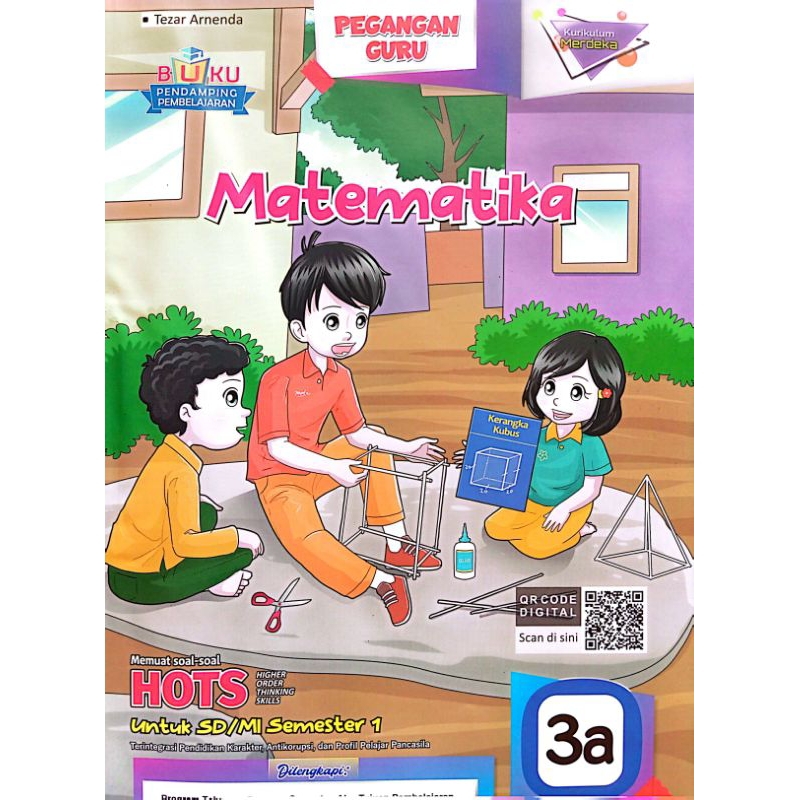 

BUKU PEGANGAN GURU MATEMATIKA KURMER untuk SD kelas 1-6 KARTIKA