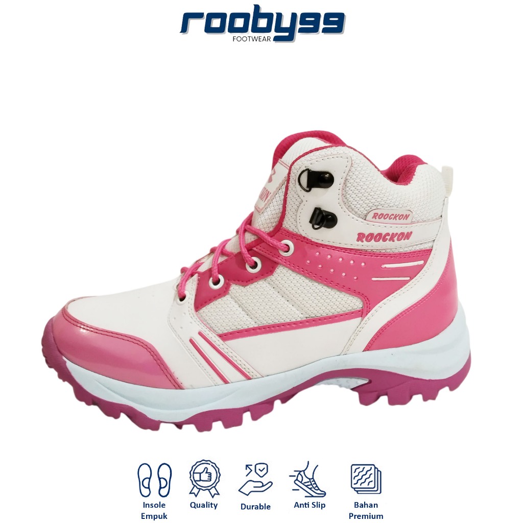 Sepatu Boot Wanita Sepatu Hiking Gunung Sepatu Mendaki Outdoor Cewek Polar