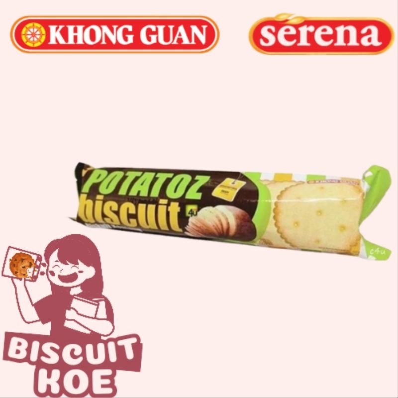 

Khong Guan Potatoz Krekers 150g