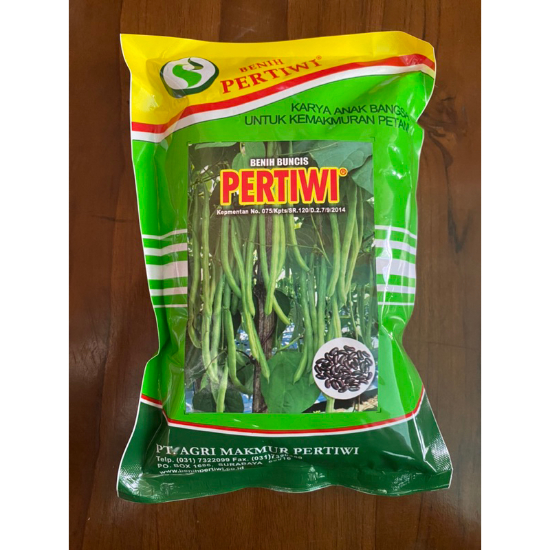 Benih Bibit Buncis Pertiwi 500 Gram