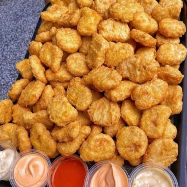 

Nugget Tempura 1kg/ chicken nugget ori M*d / nugget premium tempura