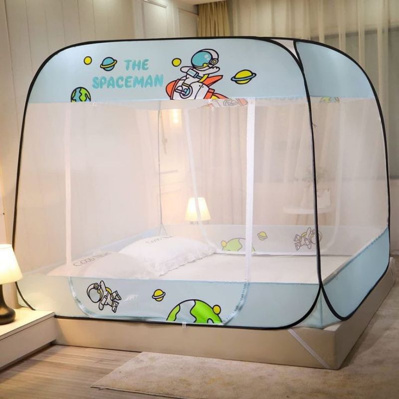 RB Kelambu Tenda kelambu Lipat 200x200 Original Tempat Tidur Dewasa Kelambu Nyamuk AST