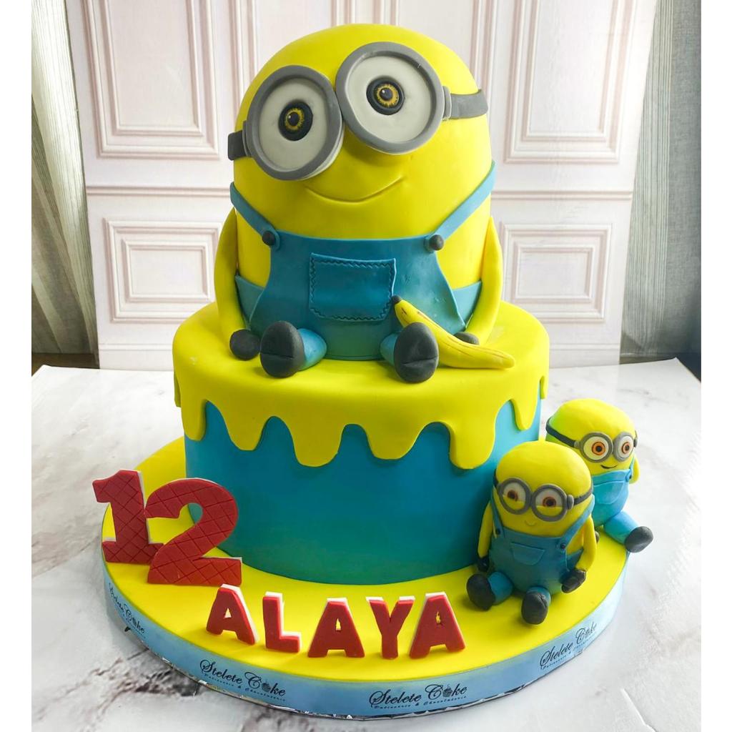 

Kue Ulang Tahun/Birthday Cake/Kue Ultah Tema Minions/Kue Birthday Jakarta/Minions Cake