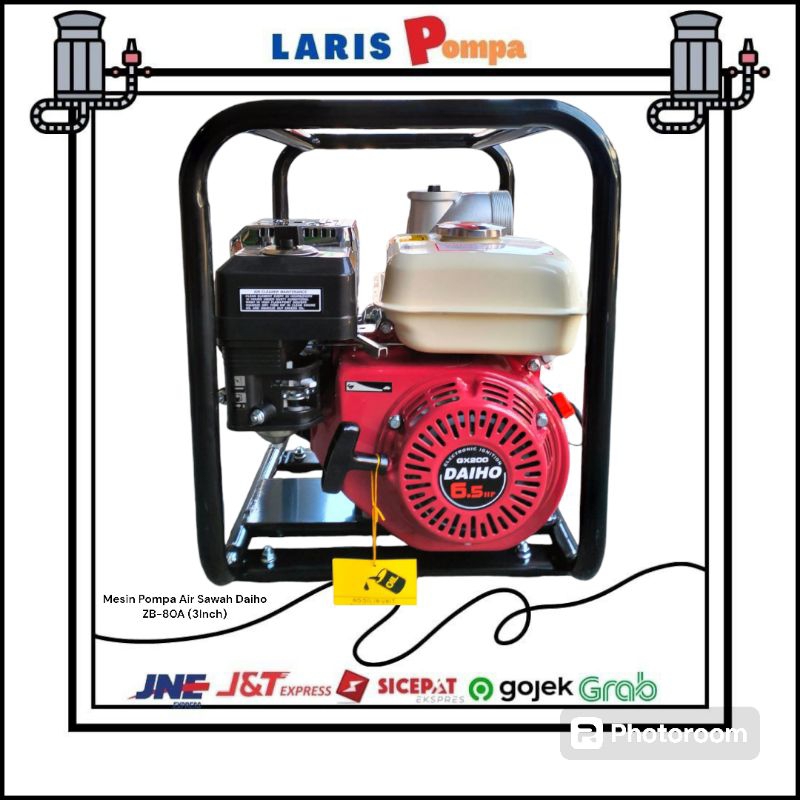 Mesin Pompa Air Sawah Daiho ZB-80A (3Inch)