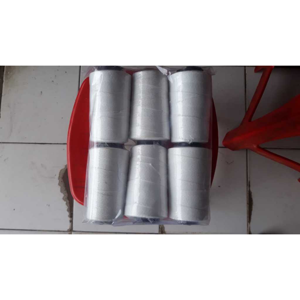 benang jahit karung warna putih