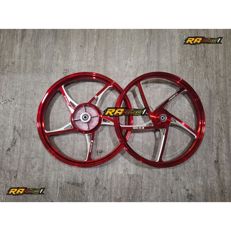 VND Velg Racing KZR CUSTOM PNP All Satria FU 150 | Satria 2T Hiu/Lumba | GSX 150 | Sonic 150 | Supra