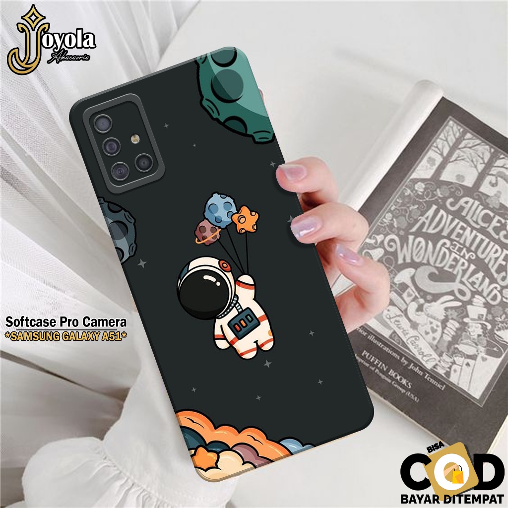 Softcase Samsung Galaxy A51 Terbaru Silikon Pro Camera Fashion Case Astronod Kesing Samsung Galaxy A