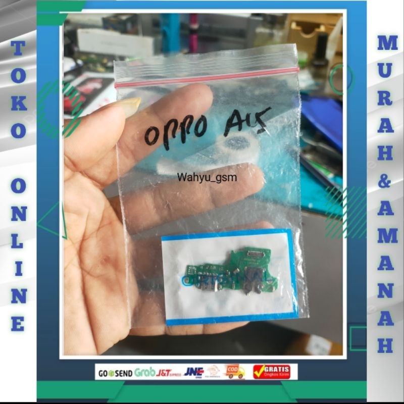 BOARD CAS +HF+MIC OPPO A15 A15S A35 2021 Mesin bawah oppo a15/a15s