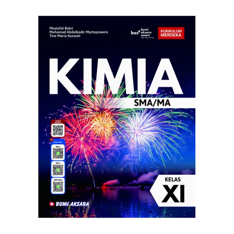 buku kimia kelas XI MA SMA bumi aksara