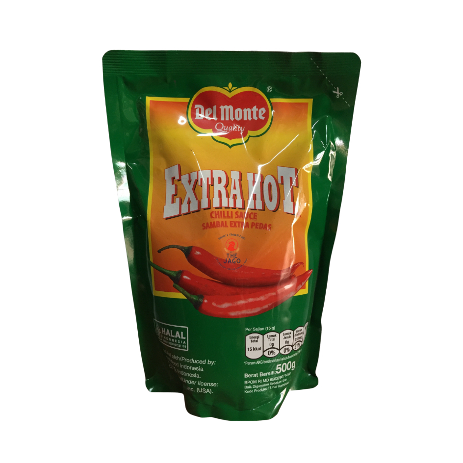 

Delmonte Saos Cabe Extra Hot 500gr