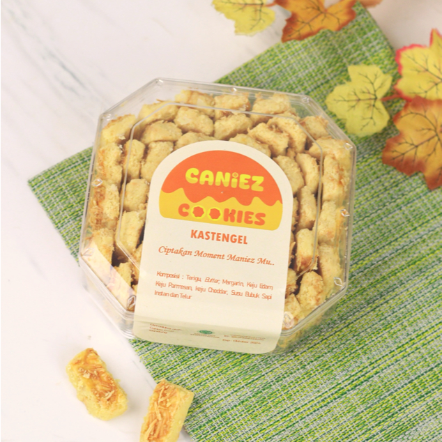 

Kue Kering Premium Kastangel Original Caniez Cookies Official
